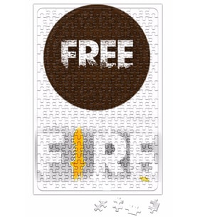 Free Fire Bolacha Verde Puzzle 240 Parça Yapboz