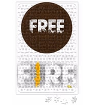 Free Fire Bolacha Verde Puzzle 240 Parça Yapboz