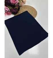 Doğal Bambu Şal Lacivert SWL0102