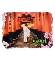 Japonya Temalı Kırık Magnet (Karışık)