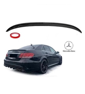 Sunplex Mercedes E Serisi W212 Bagaj Üstü Spoiler Piano Black 2009-2016