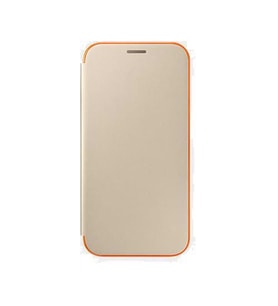 Galaxy A5(2017) ile Uyumlu Neon Flip Cover Altın EF-FA520PFEGWW