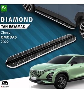 S-Dizayn Chery Omoda5 Diamond Krom Yan Basamak 183 Cm 2022 Üzeri