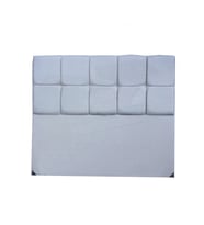 Başlık ALC 15553 BURCU Model 120cm Baby Face Kumaş Modern SUNİ DERİ BEYAZ Renk (Krem)