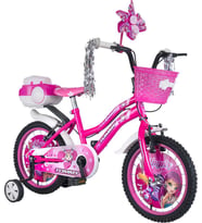TommyBike 16 jant Lüx Aksesuarlı Cocuk Bisikleti 5-8 Yaş (Pembe)