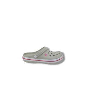 Cflex 145 Unisex Bej Kırmızı Beyaz Sabo Terlik Sandalet
