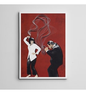 Pulp Fiction Mini Kanvas Tablo