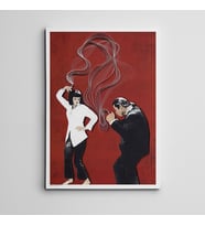 Pulp Fiction Mini Kanvas Tablo