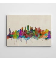 New York Mini Kanvas Tablo