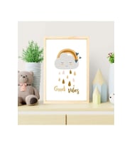 hcartcenter-Çerçeveli Çocuk Odası Ahşap Tablo-3