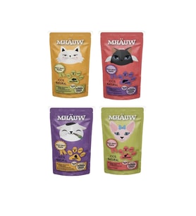 4 Farklı Lezzet Mhauw Çorba Kedi Ödülü 80 Gr 
