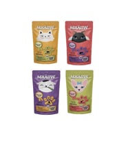4 Farklı Lezzet Mhauw Çorba Kedi Ödülü 80 Gr 