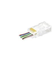 Cat6 Ez Rj45 Konnektör 100 Adet Paket - Şeffaf APXRJ45