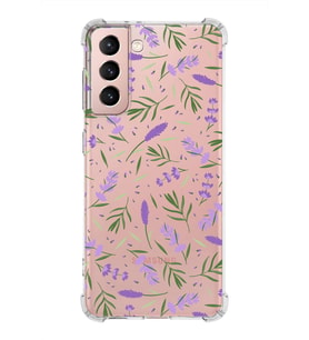 PrintiFy Samsung Galaxy S21 Uyumlu Water Color 3 Baskılı Şeffaf Köşe Korumalı Antişok Kılıf