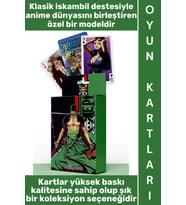 #Oyun Premium Kalite Kolay Yıpranmaz Suya Yırtılmaya Dayanıklı Koleksiyon Anime Karakter Figür Nosta