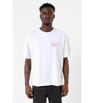 Blackpink Jisoo Signature Beyaz Erkek Oversize Tshirt