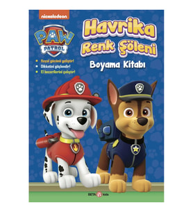 Paw Patrol Havrika Renk Şöleni Boyama Kitabı