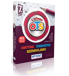 Yanıt Yayınları 7. Sınıf 1.Yarıyıl Ortak Tarama Sınavlar-Ortak Tarama Sınavı