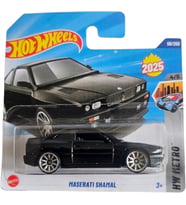 Hot Wheels - Maserati Shamal - Hw Metro 4/5 - Hyx76 - Short Card - Siyah - Mattel 2025-1:64 (Çok Renkli)
