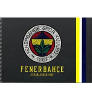 TMN FENERBAHÇE SPİRALLİ KARTON KAPAK 24X34 RESİM DEFTERİ 15 YP. 463633