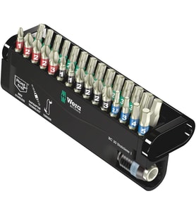 Wera Bit-Check 30 Uç Seti, Paslanmaz 1, 30 Parça, 05071109001
