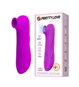 Lilitu Shop USB Şarjlı 12 Emme Fonksiyonlu Teknolojik Vibratör- Magic Flute