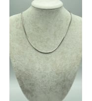 Çelik Zincir Kolye 45cm - 25znc06