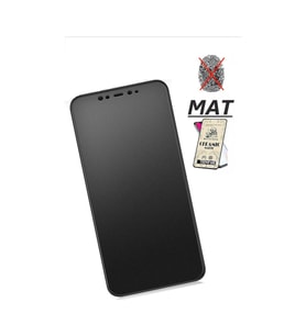 iPhone 12 Mini Mat Ekran Seramik Tam Kaplayan Kırılmaz Cam Nano Ekran Koruyucu