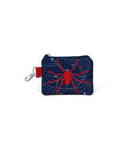 Coral High Kids Lacivert Kırmızı Örümcek Desenli Bozuk Para Çantası 21820