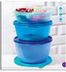 Tupperware Mucize Şekerler 3 Lü