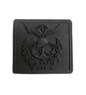 Genelkurmay Plastik Patch - Plastik Peç SİYAH