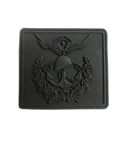 Genelkurmay Plastik Patch - Plastik Peç SİYAH