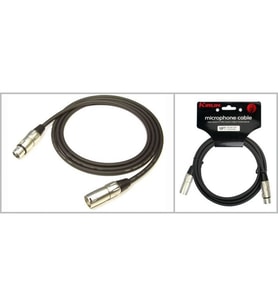 KIRLIN MP-480-3M-BK 3 Metre Mikrofon Kablosu