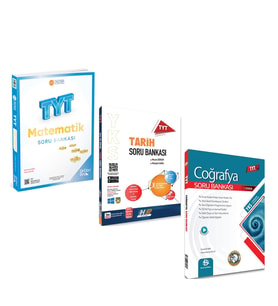TYT Hız ve Renk Tarih Üç Dört Beş Matematik Bilgi Sarmal Coğrafya Soru Bankası 3 Kitap Set