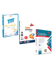 TYT Hız ve Renk Tarih Üç Dört Beş Matematik Bilgi Sarmal Coğrafya Soru Bankası 3 Kitap Set