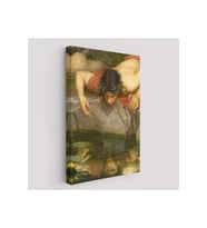 Yankı ve Nergis Ayrıntı Tablosu John William Waterhouse-6096
