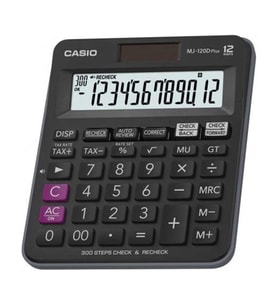 CASIO MJ-120D PLUS 12 HANE MASAÜSTÜ HESAP MAKİNESİ