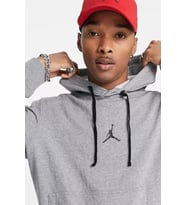 Nike Air Jordan Hoodie Dri-Fit Bol Kesim Erkek Gri Sweatshirt