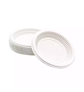 ŞeyliŞeyler - Plastik Tabak 21 cm 100'lü 10 Paket