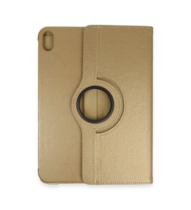 Apple İpad 2022 10.9 (10.nesil) Kılıf 360 Tablet Deri Kılıf - Gold