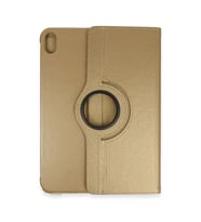 Apple İpad 2022 10.9 (10.nesil) Kılıf 360 Tablet Deri Kılıf - Gold