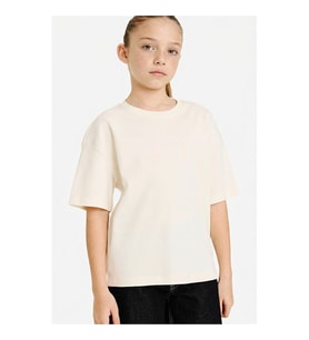 Defacto 26Y801002444 Ekru Kız Çocuk T-Shirt G0882A8/ER98