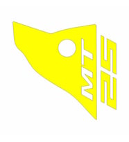 Yamaha Mt-25 Uyumlu Sarı Siperlik Sticker Set