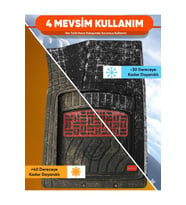 Fİat Doblo Panorama 2023 MODEL 4D JOKER KIRMIZI HAVUZLU PASPAS