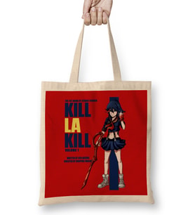 Kill La Kill Kill Covers Red Bez Çanta Uzun Saplı