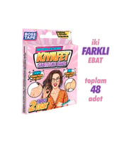 Kıyafet Sabitleme Bandı 10 mm x 75 mm + 25 mm x 75 mm 48 Adet