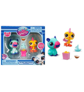 Littlest Pet Shop Minişler 2’li Figür Seti S2 - Kapibara Ve Kuş 00585