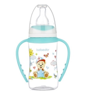 Bebedor B-76302 Desenli Ergonomik Kulplu Biberon 125 ml