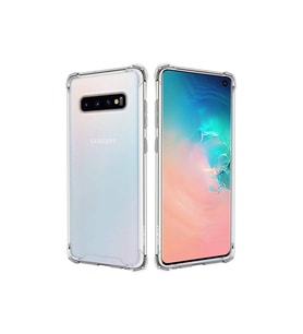 Samsung Galaxy S10 Şeffaf Tank Silikon Kapak