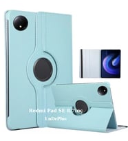 Xiaomi Redmi Pad SE 8.7inç Kılıf 360 Dönebilen Standlı Case (RedmiPad SE 11inçDe (Mavi)
